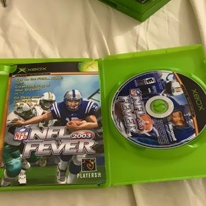 XBOX NFL Fever‎ 2003 Video Game CIB